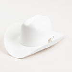 100X Independencia white cowboy hat three-quarter angle