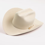 1000X Imperial belly cowboy hat three-quarter angle