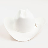 1000X Imperial white cowboy hat front angle