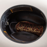 1000X Imperial white cowboy hat under brim angle