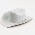 1000X Imperial platinum cowboy hat three-quarter angle