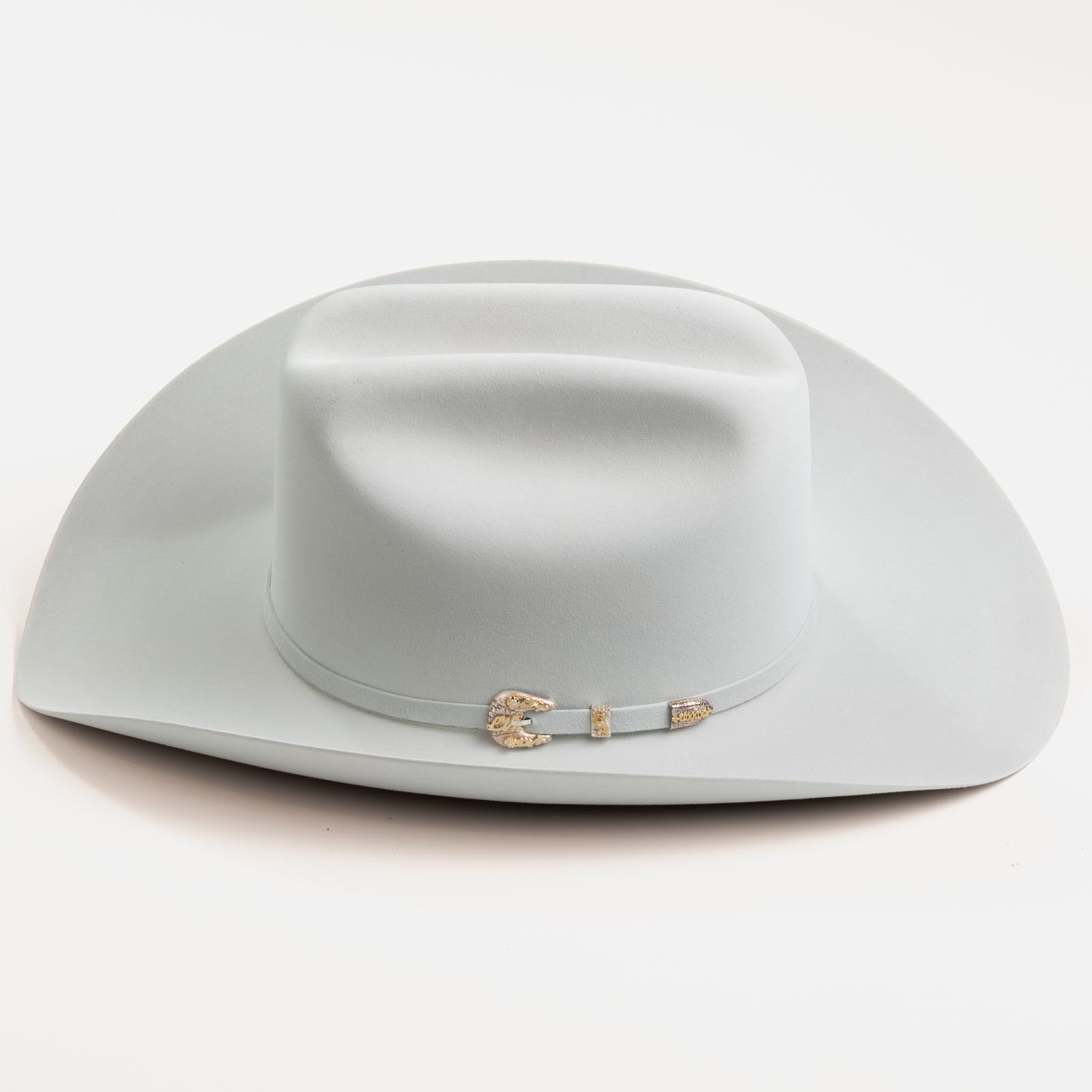 1000X Imperial platinum cowboy hat three-quarter angle
