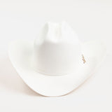 1000X Imperial white cowboy hat front angle