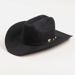 1000X Imperial black cowboy hat three-quarter angle