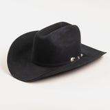 1000X Imperial black cowboy hat three-quarter angle