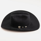 1000X Imperial black cowboy hat left-side angle