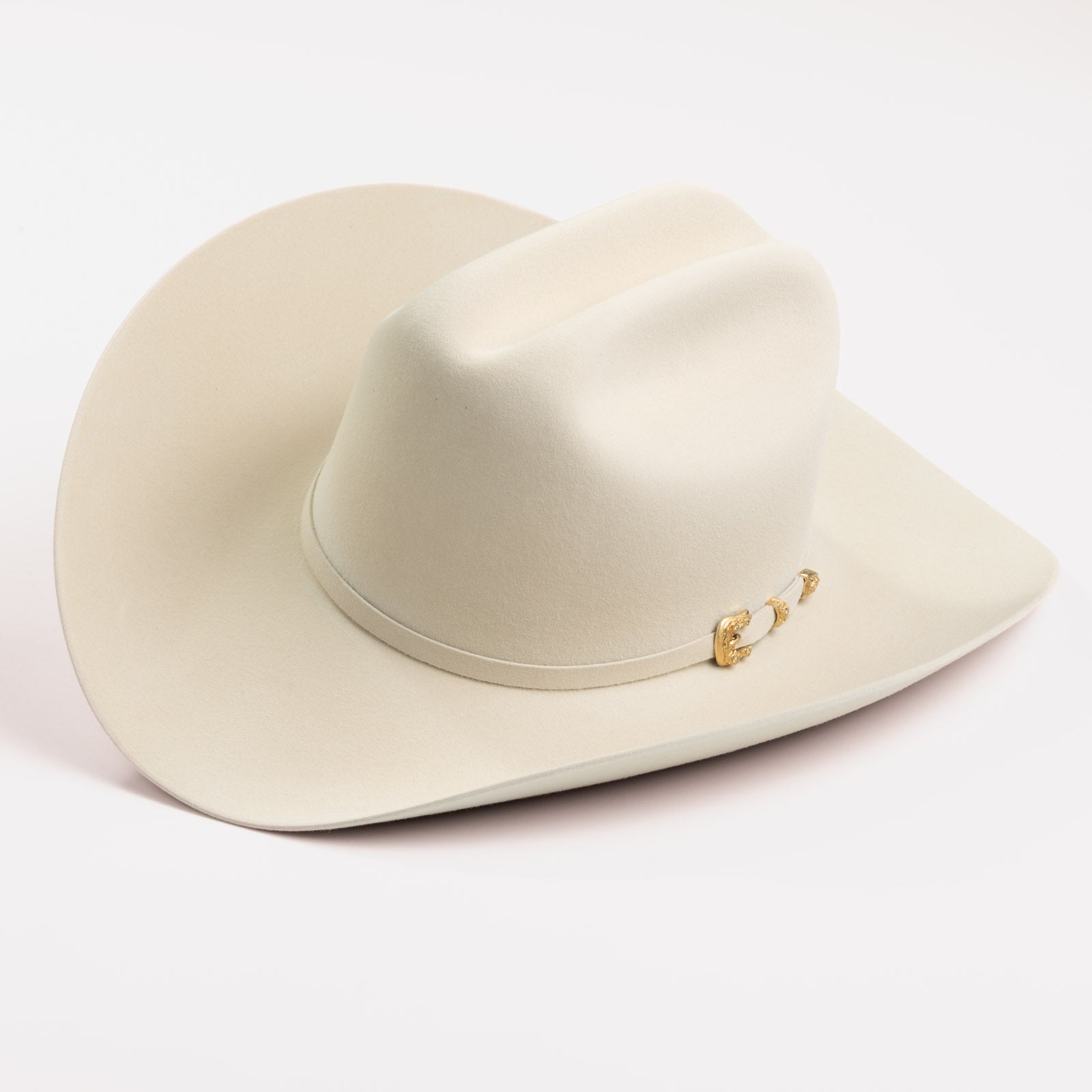 30X Opulento belly cowboy hat three-quarter angle