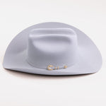 500X Superior platinum cowboy hat left side angle