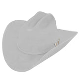 500X Superior platinum cowboy hat three-quarter angle