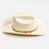 15X El Primero cognac cowboy hat side angle