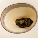 10X Browning brown cowboy hat under brim angle