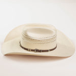 10X Mission X 42/49 natural-colored cowboy hat side angle