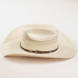 10X Mission X 42/49 natural-colored cowboy hat side angle