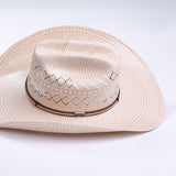 10X Cuerda straw hat left side angle