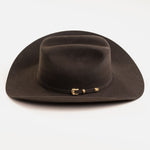 5X Dorado brown cowboy hat side angle