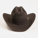 5X Dorado brown cowboy hat front angle