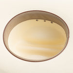 10X Austin ivory cowboy hat under brim angle