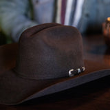 10X Douglas in Black Cherry | Larry Mahan Fur Felt Western