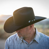 10X Douglas in Black | Larry Mahan Fur Felt Western