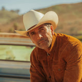 15X El Primero in Cognac | Larry Mahan Straw Western