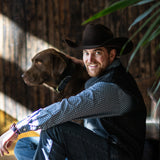 5X Fort Worth in Black | Larry Mahan Fur Felt Western