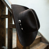 5X Fort Worth in Black | Larry Mahan Fur Felt Western