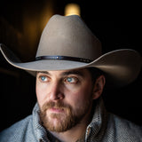 3X Stockman in Fawn | Larry Mahan Wool Felt Western